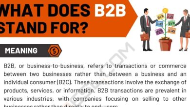 b2b meaning